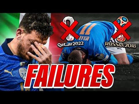 The Time(s) Italy Failed to Qualify for the World Cup