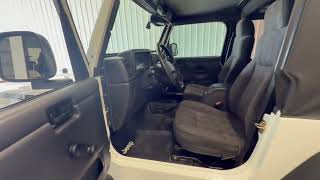 2004 Jeep Wrangler TJ Drive Side Door Card Imperfection