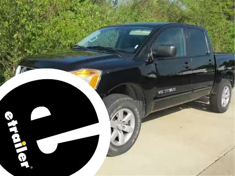 etrailer | DIY Install: Curt Trailer Hitch Receiver on your 2012 Nissan Titan