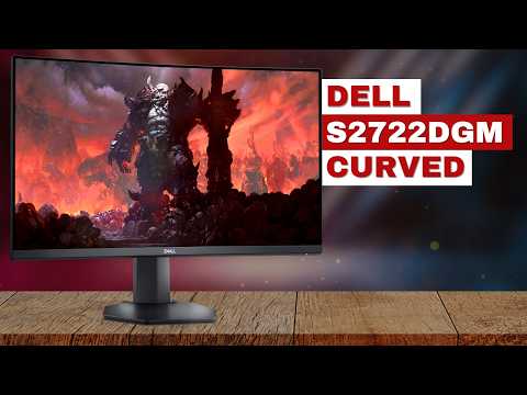 Dell S2722DGM Curved Gaming Monitor: Everything You Need To Know! (27-inch QHD | 165Hz)