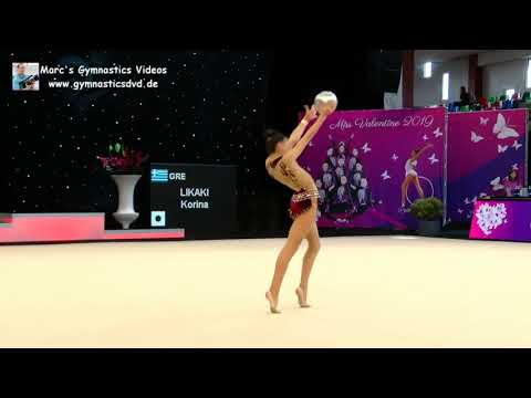Korina Likaki (GRE) - FIG-Junior 21 - Miss Valentine Cup Tartu 2019