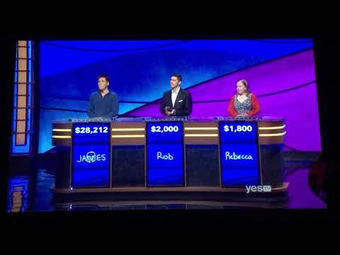 Double Jeopardy, James Holzhauer finds the last Daily Double (4/22/19)