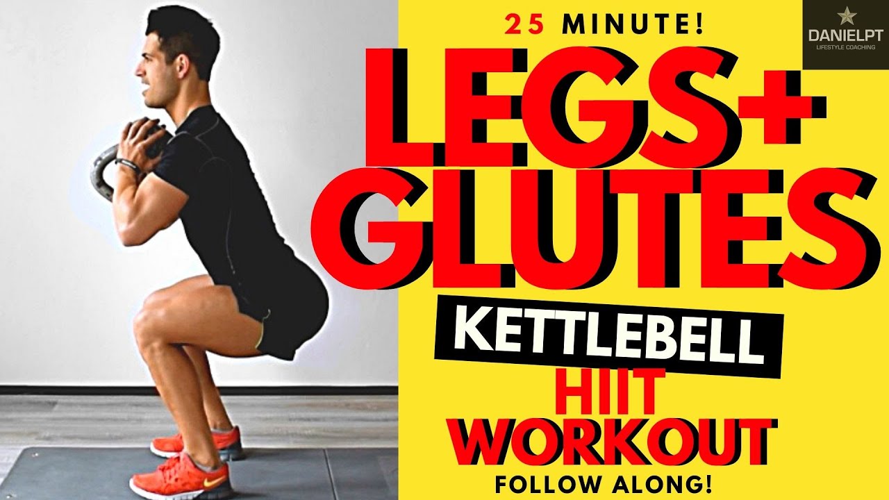 Legs and Glutes “TORTURE” Workout | Kettlebell HIIT WORKOUT thumnail