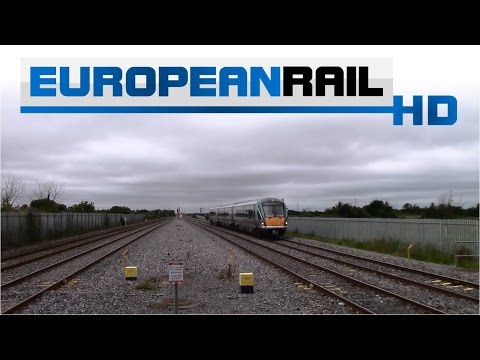 Iarnród Éireann Irish Rail ICR 22000 DMU passes Clondalkin / Fonthill Station