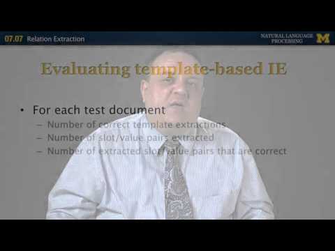 Lecture 48 — Relation Extraction - Natural Language Processing | University of Michigan