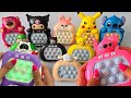 POP IT Remix Vol 2 Sonic Minnie Mickey Mouse Mario Hello Kitty More ASMR Unboxing Compilation