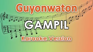 Download lagu Guyonwaton - Gampil (Karaoke Lirik Tanpa Vokal) by regis mp3