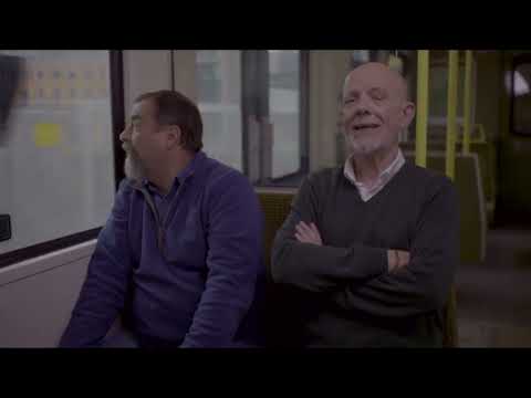 Roddy Doyle's "Two Pints" on the DART - A DART 40th anniversary story