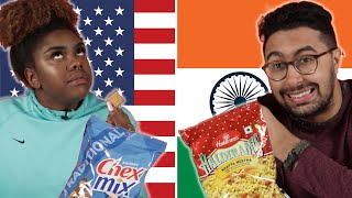 Americans & Indians Swap Snacks