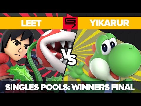LeeT vs Yikarur - Ultimate Singles: Pools R1 Winners Final - Genesis 7 | Mii, Piranha Plant vs Yoshi