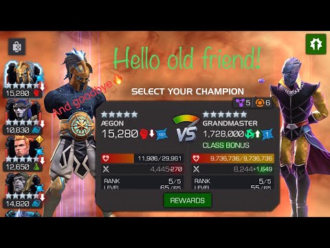 My best fight against the Mcoc Act 6 Grandmaster Boss yet 🔥💪🏾