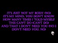 Beyonce - Poison - Lyrics