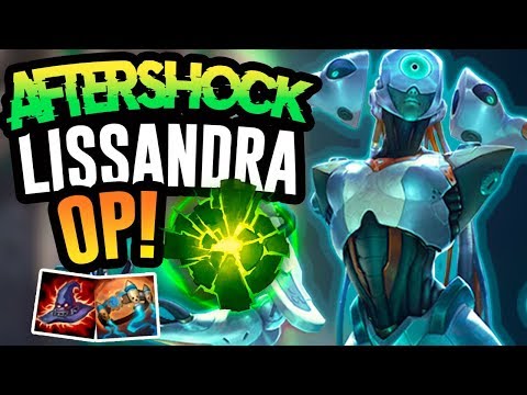 IS AFTERSHOCK LISSANDRA STILL OP?! - Lissandra Mid - League of Legends