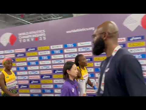 Shelly-Ann Fraser-Pryce Cruises Through 2025 Tokyo World Championships 100m First Round In 11.09