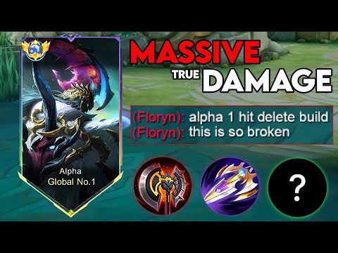 ALPHA MASSIVE TRUE DAMAGE BUILD CAN'T BE STOPPED