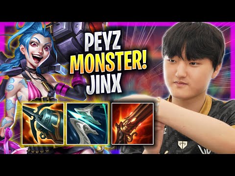 PEYZ IS A MONSTER WITH JINX! - GEN Peyz Plays Jinx ADC vs Aphelios! | Season 2023