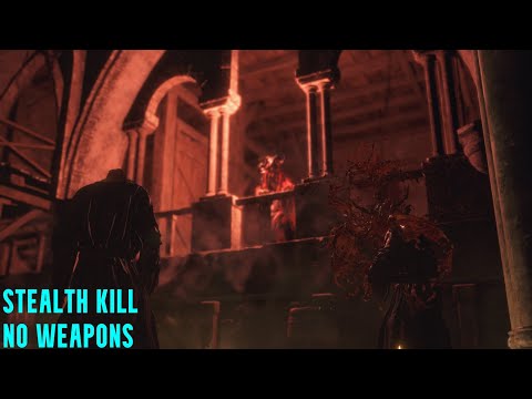 Resident Evil 4 Remake | Red Cultist - Stealth Kill [No Weapons]