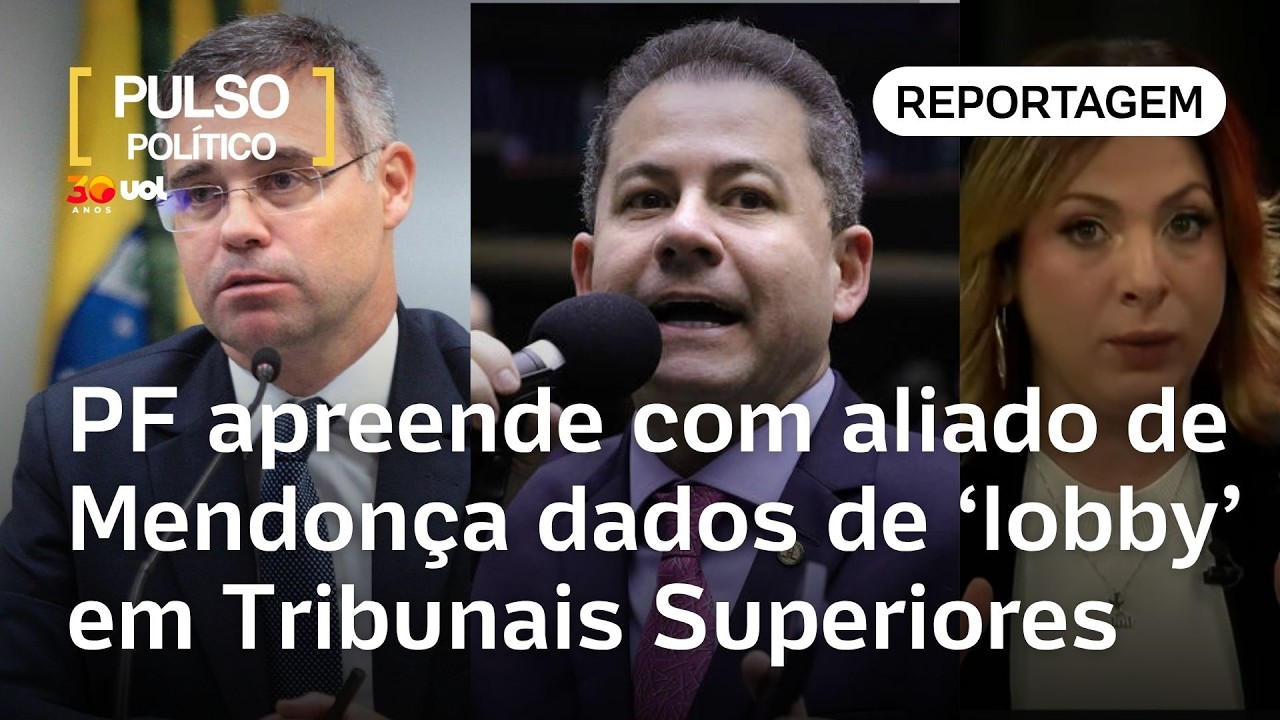 PF apreende com aliado de Mendonça dados de 'lobby' em Tribunais Superiores | Daniela Lima