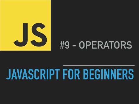 9 Javascript Tutorial For Beginners Operators