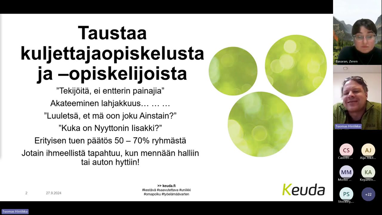 XR ammatillisella lounasmiiti 27.9.2024