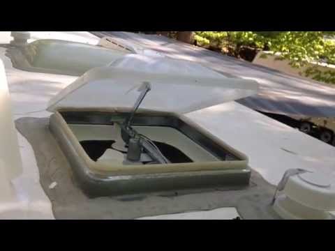 How To Install A Camco RV Roof Vent Cover - Tutorial