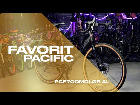 Велосипед Favorit Pacific 700MDA (темно-серый) PCF700MDLGR-AL - видео 1