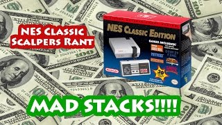 NES Classic Scalper Rant - Same Console 8 Times The Price!!!