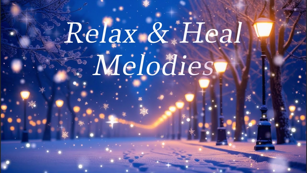 Snowy Winter Ambience: Relaxing Music and Chill soothing Melodies