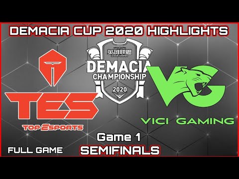 Demacia Cup TES x VG Game 1 | Demacia Cup 2020 TES x VG Game 1 .