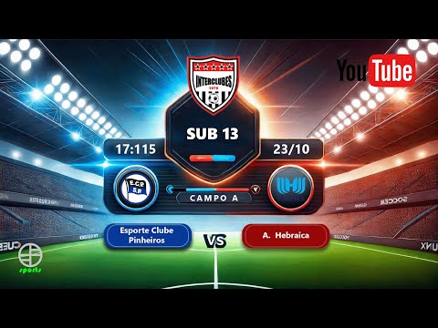 Esporte Clube Pinheiros X A Hebraica - Interclubes - Sub 13 - Quartas de Final - Volta