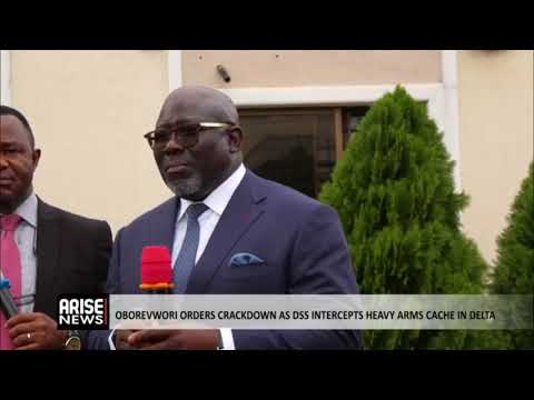 OBOREVWORI ORDERS CRACKDOWN AS DSS INTERCEPTS HEAVY ARMS CACHE IN DELTA