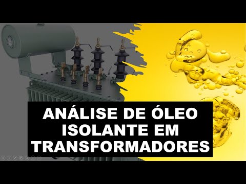 Análise de óleo isolante de transformadores elétricos.