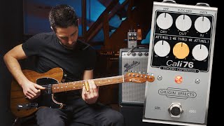 Video thumbnail for Cali76 Stacked Compressor on Slide Guitar by Origin Effects