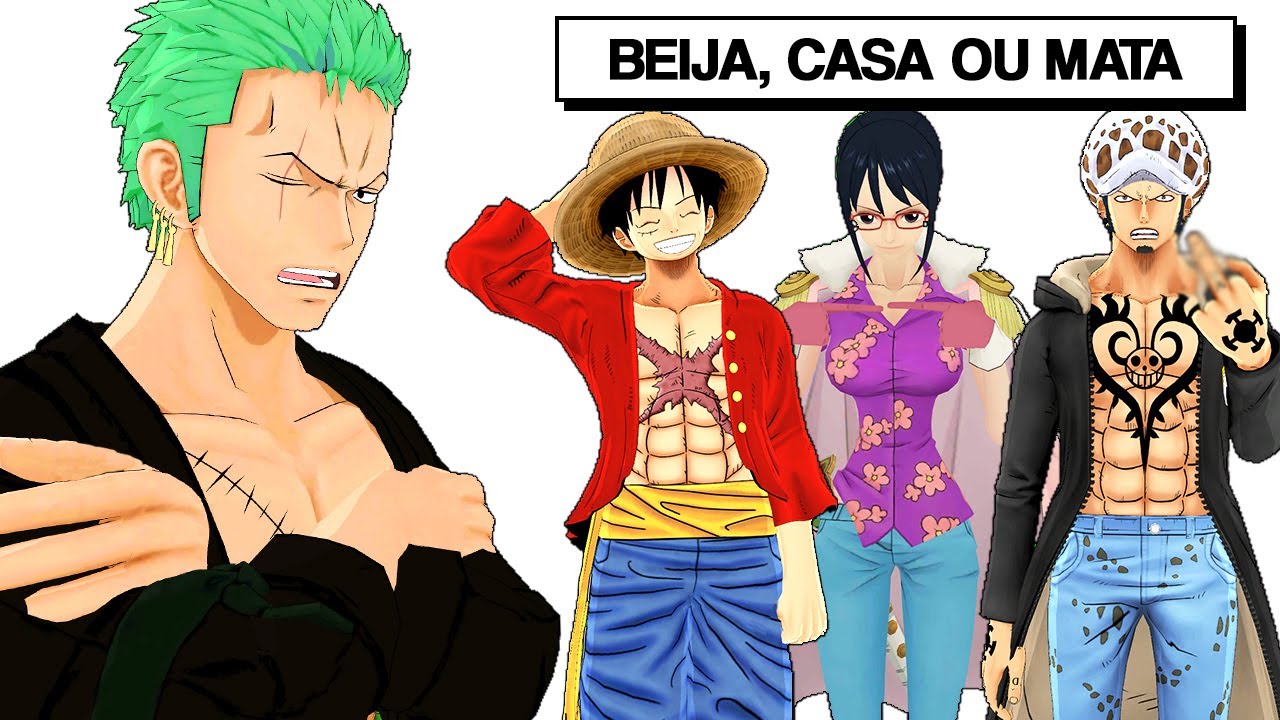 ZORO em BEIJA, CASA ou MATA! POLÊMICO!!
