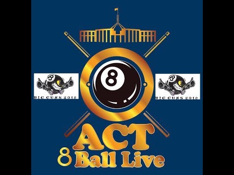 ANZAC Open 8ball 2018 - Last 8 - Steve Jamieson vs Michael Cacciola