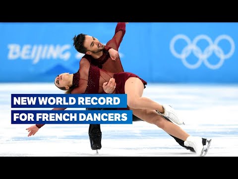 World Record!  | Papadakis and Cizeron ice dance highlights | Figure Skating Beijing 2022