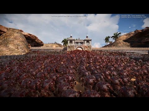 Full Auto Archer Catapult VS Trolls Ultimate Epic Battle Simulator 2 UEBS2