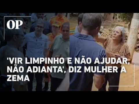 'Coming here all clean and not helping is pointless,' woman tells Zema during visit after heavy r...