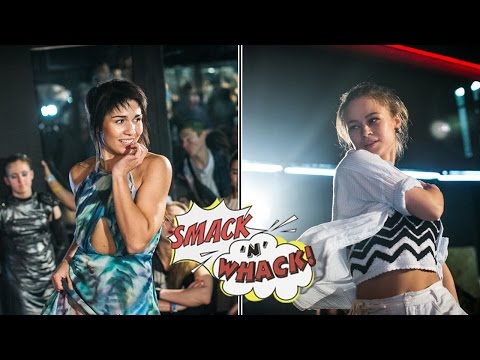 Smack'n'whack 2016, Waacking Pro - Zlata Maslo (I.H.O.W) (win) VS Цыпа (I.H.O.W)