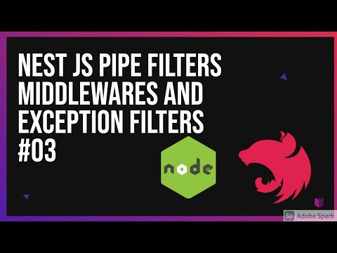 Learn Nest JS Pipe Filters Middlewares and Exception Filters 03 - Mind  Luster