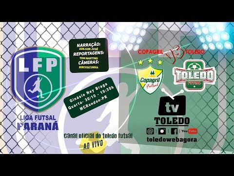 LIGA FUTSAL PARANÁ   COPAGRIL 4X1 TOLEDO