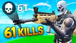 new world record 61 kills fortnite funny and - fortnite battle royale best kills