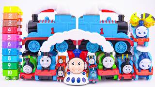 Download lagu Satisfying with Unboxing Kereta Thomas Mainan Collection | ASMR Thomas Toys Trains mp3