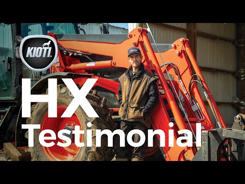Leon talks to Ben about his shift to a Kioti HX Series tractor