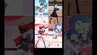 テレパシ サビダンス 踊ってみた にじさんじ まとめ #shorts #踊ってみた #vtuber #山神カルタ #シスター・クレア #レイン・パターソン #西園チグサ