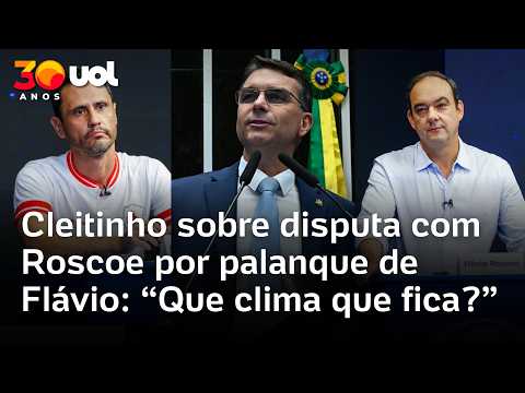 Cleitinho sobre disputa com Roscoe por palanque de Flávio Bolsonaro: ‘Que clima que fica?’