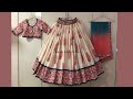 Hand Block Gopi Dress Natural Fabric Gopi Skirt Wear A Gopi Dress
