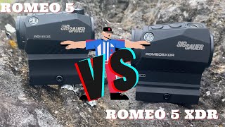 Sig Sauer Romeo 5 VS Sig Sauer Romeo 5 XDR: Which is right for you