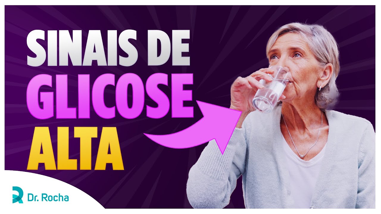 3 SINTOMAS de GLICOSE ALTA no SANGUE