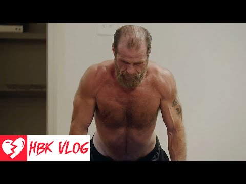 Shawn Michaels' current physical condition (A&E Biography: WWE Legends)
